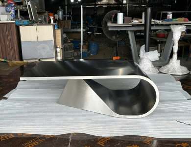 Bàn trà thiết kế inox 304
