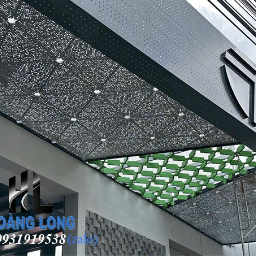 Trần nhôm mỹ thuật CNC thiết kế