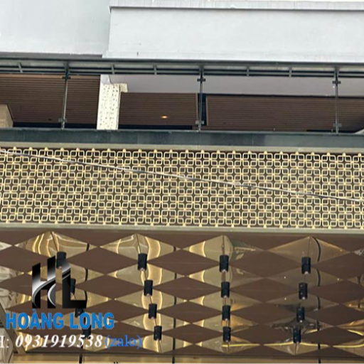 Hệ vách trang trí inox 304 mạ PVD
