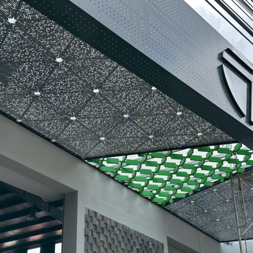 Trần nhôm mỹ thuật CNC thiết kế